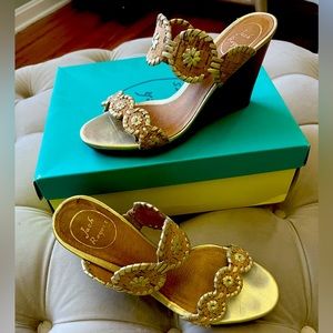 Jack Rodgers Luccia Wedge Size 8